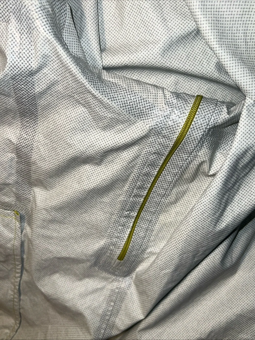 The North Face Bright Neon Yellow Hooded Rain Shell